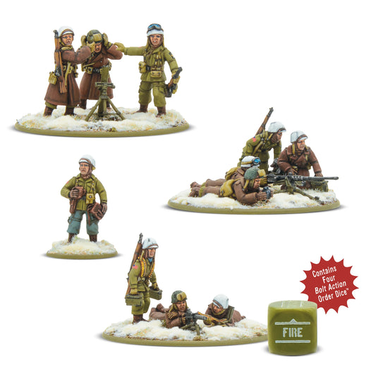 Bolt Action US Airborne Winter Heavy Weapons Platoon - Chester Model Centre