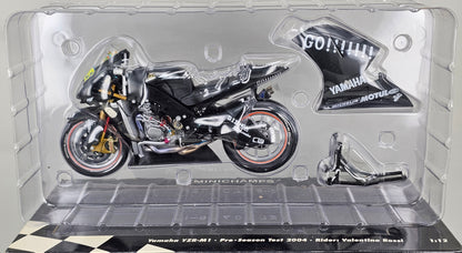MINICHAMPS 122 043946 - 1/12 Scale YAMAHA YZR-M1 Pre-Season Test 2004 Valentino Rossi - Chester Model Centre