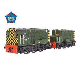 Bachmann 35-945 Class 13 D4502 BR Green (Wasp Stripes)