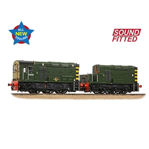 Bachmann 35-945SF Class 13 D4502 BR Green (Wasp Stripes) Sound Fitted - Chester Model Centre