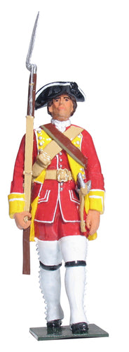 Britains 43146 Redcoats & Bluecoats, British Private, 15th Regiment of Foot - Chester Model Centre