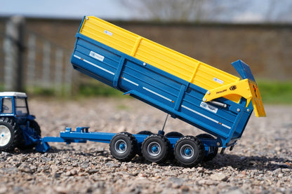 Britains Farm Series 1:32 Scale 43284 Kane Tri-Axel Halfpipe Silage Trailer