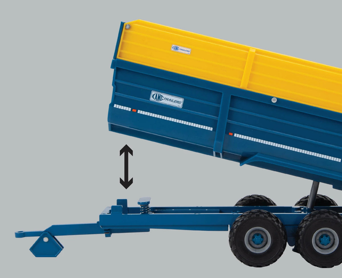 Britains Farm Series 1:32 Scale 43284 Kane Tri-Axel Halfpipe Silage Trailer
