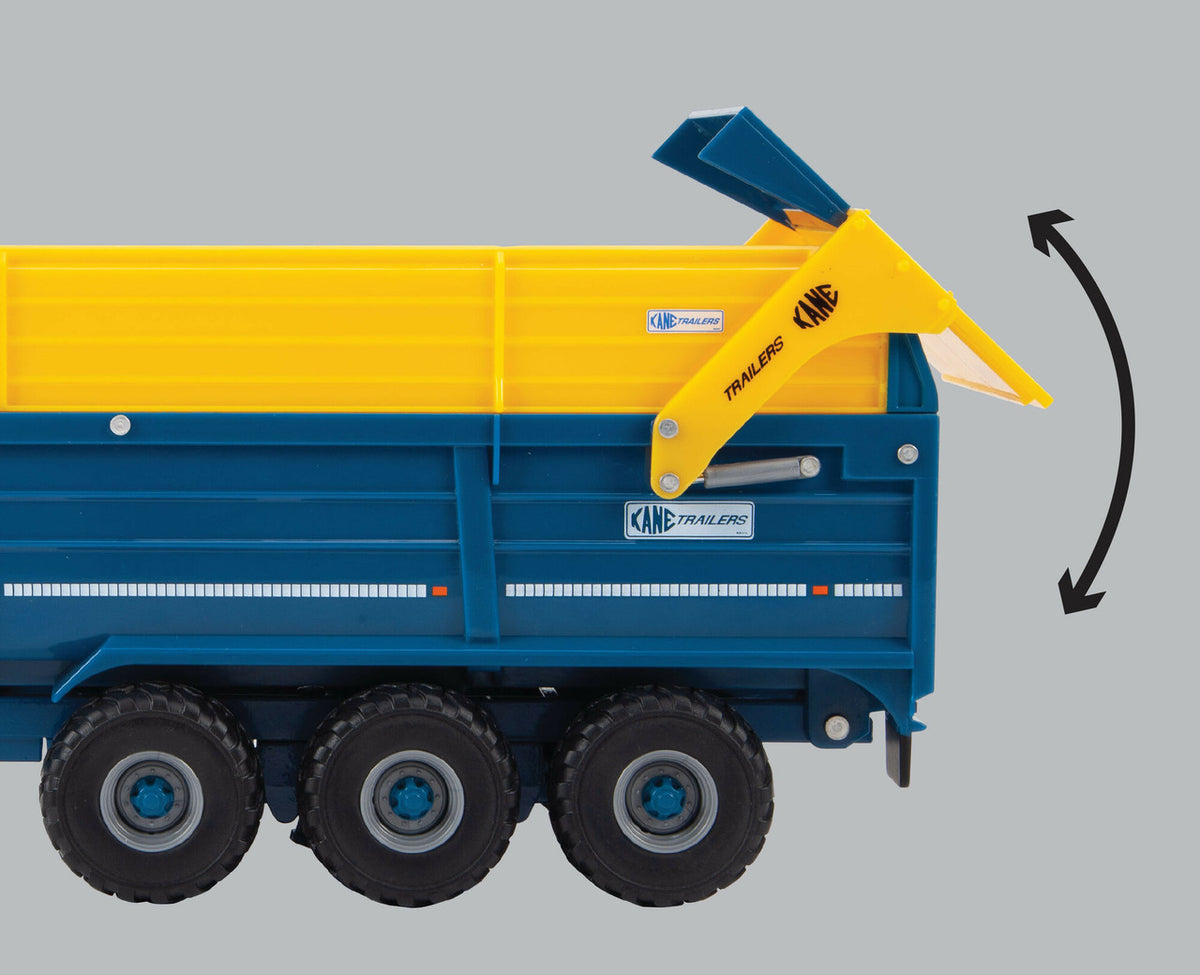 Britains Farm Series 1:32 Scale 43284 Kane Tri-Axel Halfpipe Silage Trailer