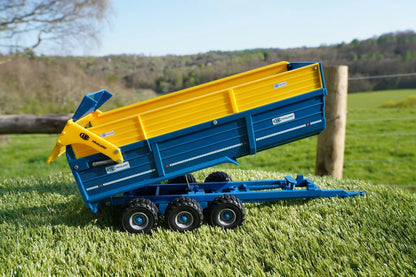 Britains Farm Series 1:32 Scale 43284 Kane Tri-Axel Halfpipe Silage Trailer