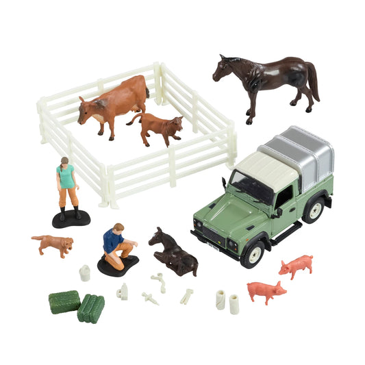 Britains Farm Series 1:32 Scale 43385 Land Rover Vet Set - Chester Model Centre