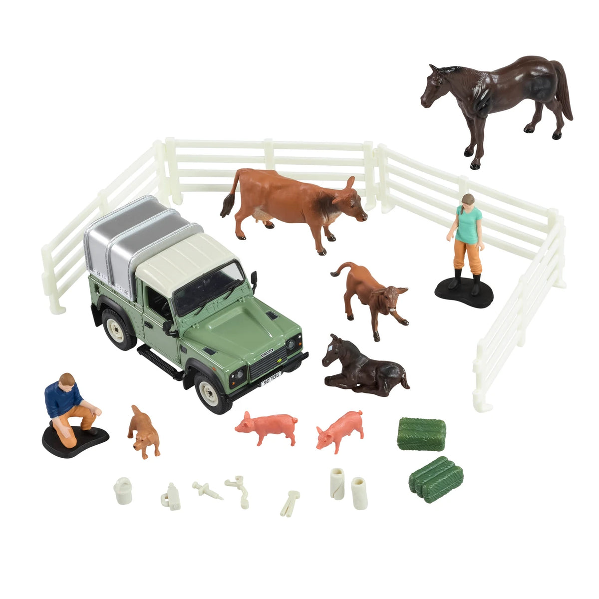 Britains Farm Series 1:32 Scale 43385 Land Rover Vet Set