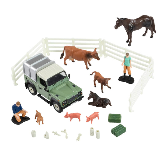Britains Farm Series 1:32 Scale 43385 Land Rover Vet Set - Chester Model Centre