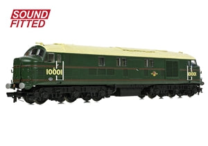 Bachmann 31-995ASF LMS 10001 BR Green (Early Emblem) - Sound Fitted - Chester Model Centre