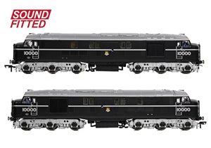 Bachmann 31-999ASF LMS 10000 BR Black (Early Emblem) - Sound Fitted - Chester Model Centre