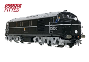 Bachmann 31-999ASF LMS 10000 BR Black (Early Emblem) - Sound Fitted - Chester Model Centre