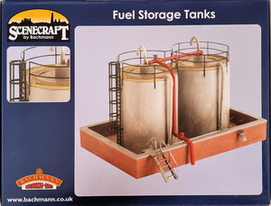 Bachmann Scenecraft 44-016 OO Gauge Fuel Storage Tanks - Chester Model Centre