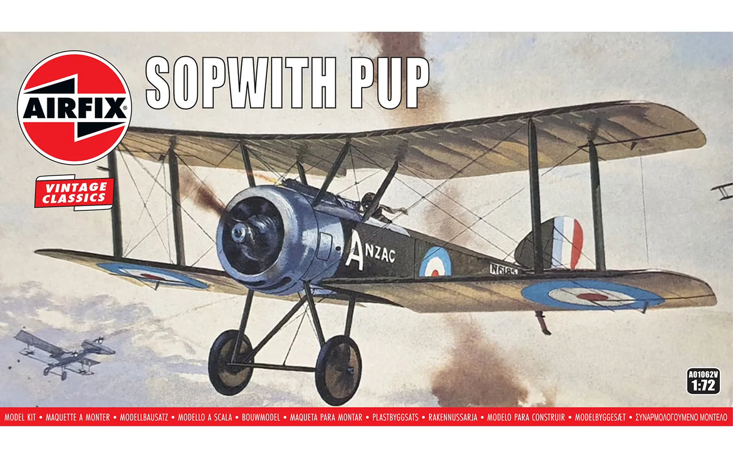 Airfix A01062V 1:72 Sopwith Pup Vintage Classics - Chester Model Centre
