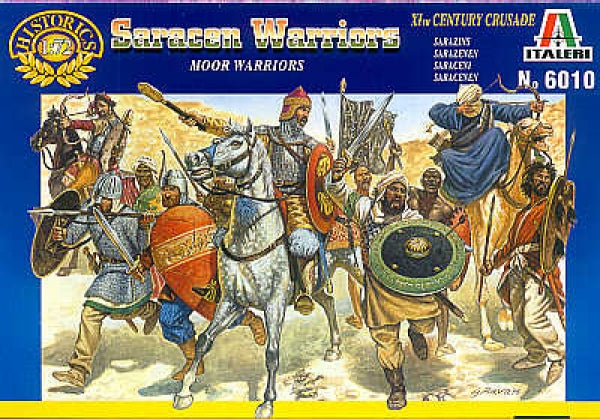 Italeri 1:72 6010 Saracen Warriors Vintage Box