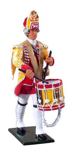 Britains Redcoats 47012 British Drummer, 15th Regiment of Foot, 1754-1763 - Chester Model Centre