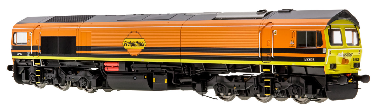 DAPOL 4D-005-008D OO Gauge Class 59 (59206) Freightliner Orange 'John F Yeoman' DCC Fitted Plux 22 - Chester Model Centre