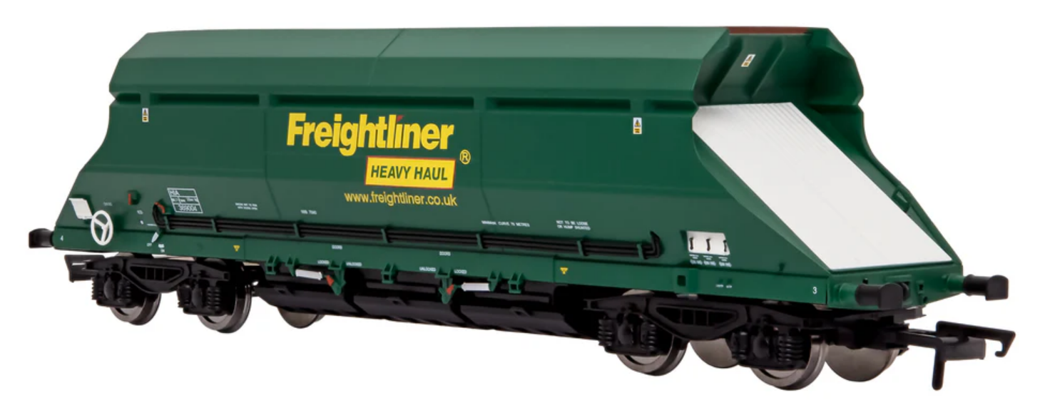 DAPOL 4F-026-033 OO Gauge Freightliner Green Limestone Hopper (Early Build) 369015 - Chester Model Centre