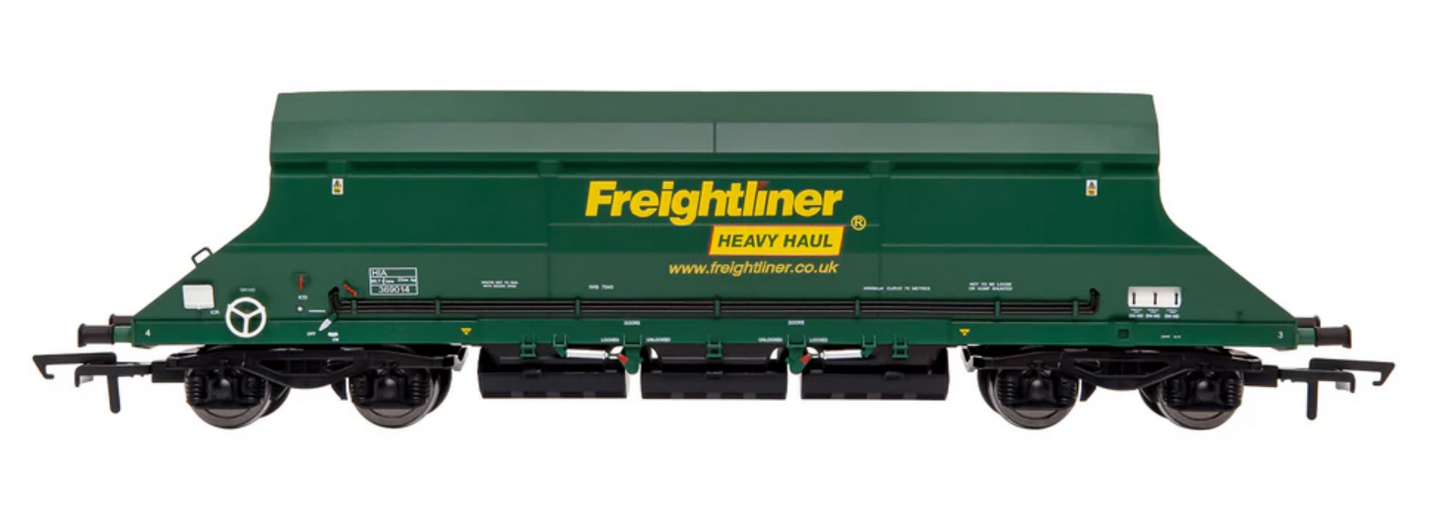 DAPOL 4F-026-032 OO Gauge Freightliner Green Limestone Hopper (Early Build) 369014 - Chester Model Centre