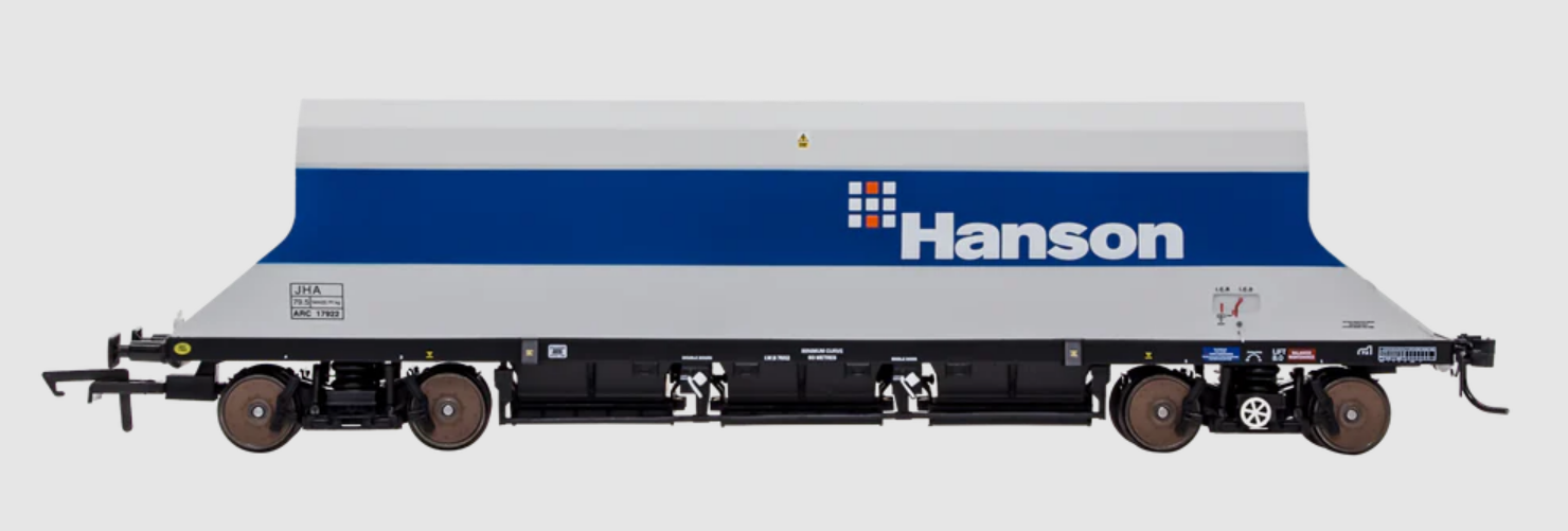 DAPOL 4F-081-004 P & D JHA (end hopper) Hansen Blue & Grey 17922 - Chester Model Centre