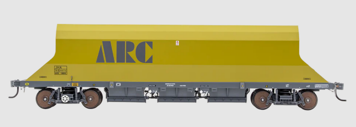 DAPOL 4F-081-001 P & D JHA (end hopper) ARC Olive & Grey 17912 - Chester Model Centre