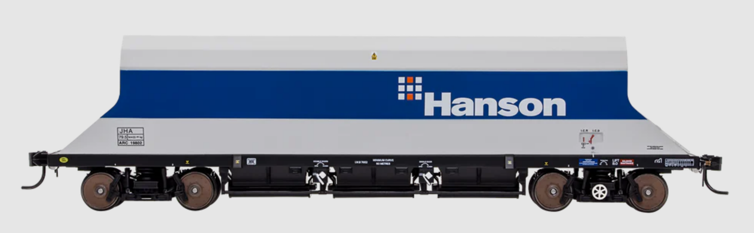 DAPOL 4F-081-104 P & D JHA (middle hopper) Hansen Blue & Grey 19802 - Chester Model Centre