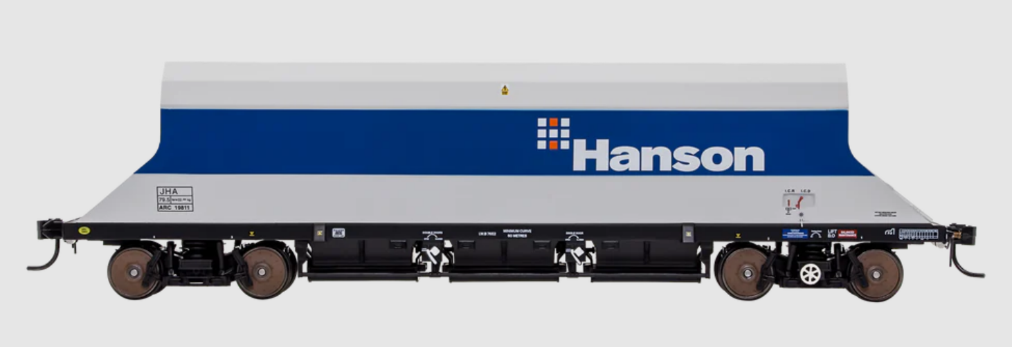 DAPOL 4F-081-105 P & D JHA (middle hopper) Hansen Blue & Grey 19811 - Chester Model Centre