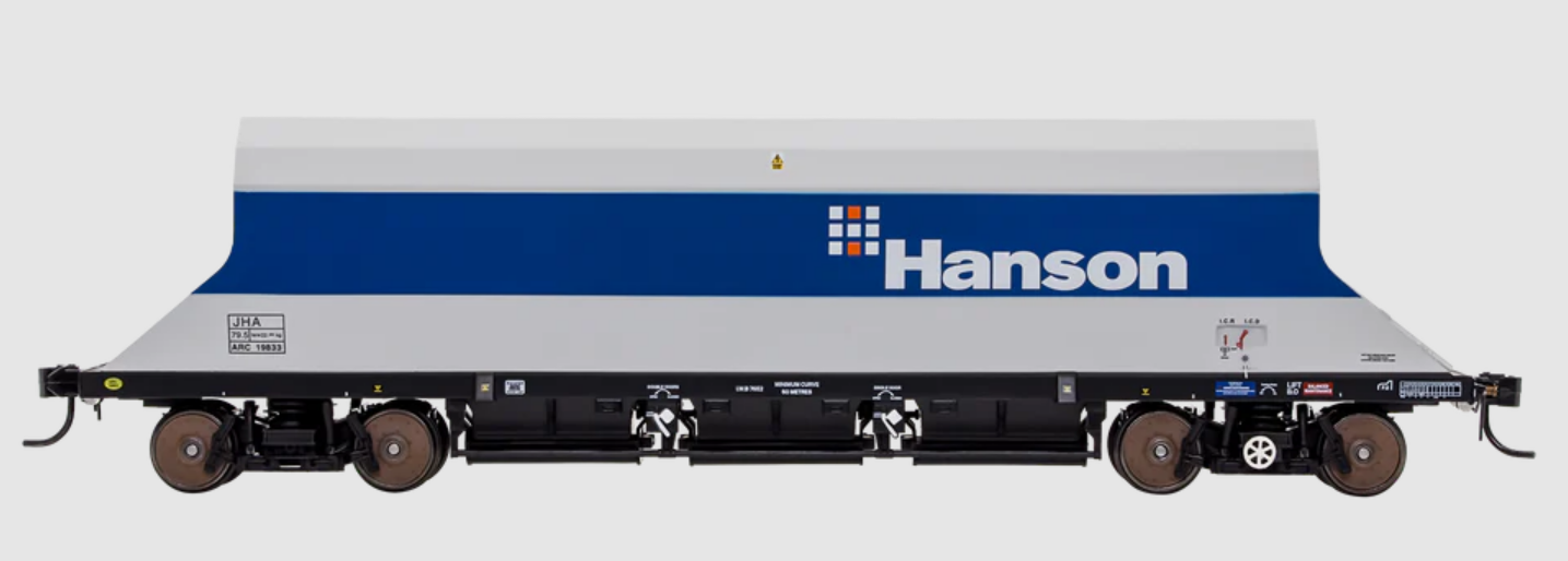 DAPOL 4F-081-106 P & D JHA (middle hopper) Hansen Blue & Grey 19833 - Chester Model Centre