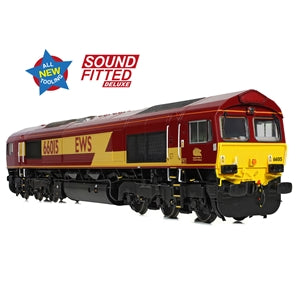 BACHMANN 50-000SFX Class 66/0 (66015) EWS Livery (Sound Fitted - Deluxe Version) Era 9 - Chester Model Centre