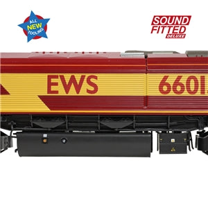 BACHMANN 50-000SFX Class 66/0 (66015) EWS Livery (Sound Fitted - Deluxe Version) Era 9 - Chester Model Centre