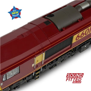 BACHMANN 50-000SFX Class 66/0 (66015) EWS Livery (Sound Fitted - Deluxe Version) Era 9 - Chester Model Centre