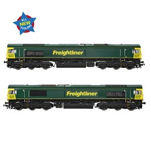 Bachmann 50-001 Class 66/5 66515 Freightliner Green - Chester Model Centre