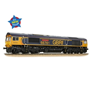 Bachmann 50-003 Class 66/7 66761 'Wensleydale Railway Association' GBRf Europorte