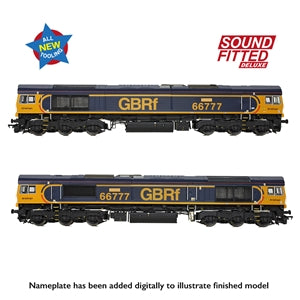Bachmann 50-003ASFX Class 66/7 66777 'Annette' GBRf Europorte DCC Sound Fitted Deluxe
