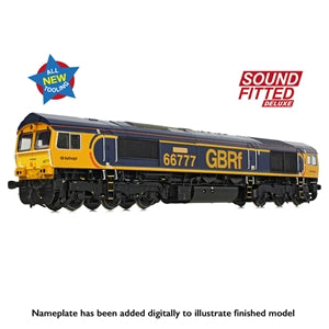 Bachmann 50-003ASFX Class 66/7 66777 'Annette' GBRf Europorte DCC Sound Fitted Deluxe