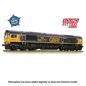 Bachmann 50-003ASFX Class 66/7 66777 'Annette' GBRf Europorte DCC Sound Fitted Deluxe