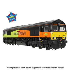 Bachmann 50-004 Class 66/8 66847 'Terry Baker' Colas Rail Freight - DCC Ready - Chester Model Centre