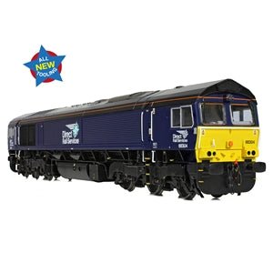 BACHMANN 50-009 Class 66/3 (66304) DRS Compass (Revised Small Logo) - Era 9 (Plux 22 DCC Ready) - Chester Model Centre