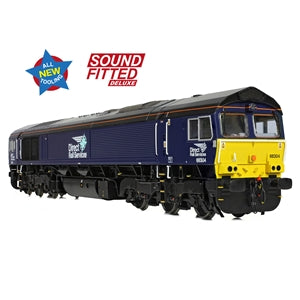 BACHMANN 50-009SFX Class 66/3 (66304) DRS Compass (Revised Small Logo) - Era 9 (Sound Fitted - Deluxe Version) - Chester Model Centre