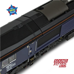 BACHMANN 50-009SFX Class 66/3 (66304) DRS Compass (Revised Small Logo) - Era 9 (Sound Fitted - Deluxe Version) - Chester Model Centre