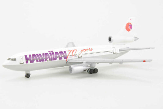 Herpa Wings 500180 Hawaiian 70 Years Douglas DC-10-30 (1:500) - Chester Model Centre