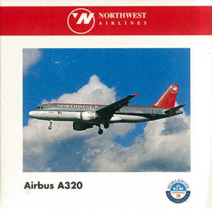 Herpa Wings 501507 Northwest Airlines Airbus A320 (1:500) - Chester Model Centre