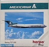 Herpa Wings 503082 Mexicana Boeing 727-200 (1:500) - Chester Model Centre