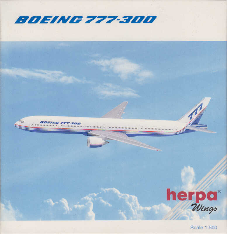 Herpa Wings 1:500 Boeing 777-300 506403 - Chester Model Centre