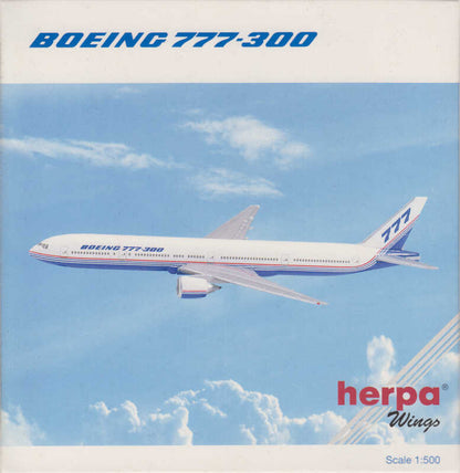 Herpa Wings 1:500 Boeing 777-300 506403 - Chester Model Centre
