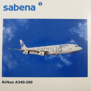 Herpa Wings 1:500 Sabena Airbus A340-200 507325 - Chester Model Centre