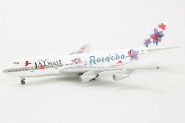 Herpa Wings 1:500 Japan Airlines Boeing 747-200 "Reso'cha" 512503 - Chester Model Centre