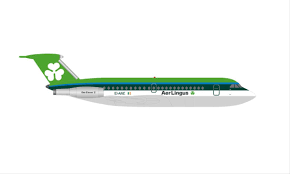 Herpa 534826 BAC 1-11-200 Aer Lingus EI-ANE St Mel (1:500) - Chester Model Centre
