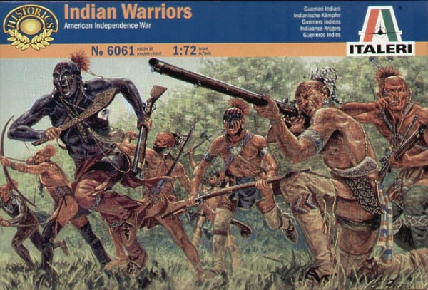 Italeri 1:72 6061 Indian Warriors American War of Independence