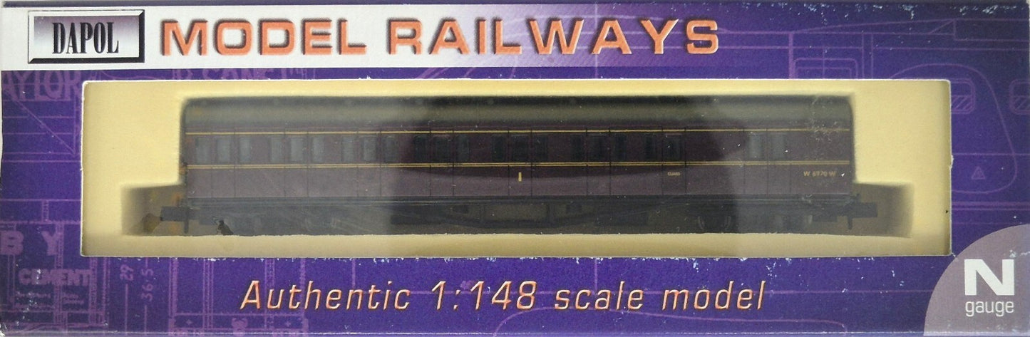 Dapol NB 006- BR B Set Coach: W6970W - Chester Model Centre