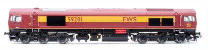 DAPOL 4D-005-005S OO Gauge Class 59 (59201) EWS 'Vale Of York' DCC Sound Fitted - Chester Model Centre